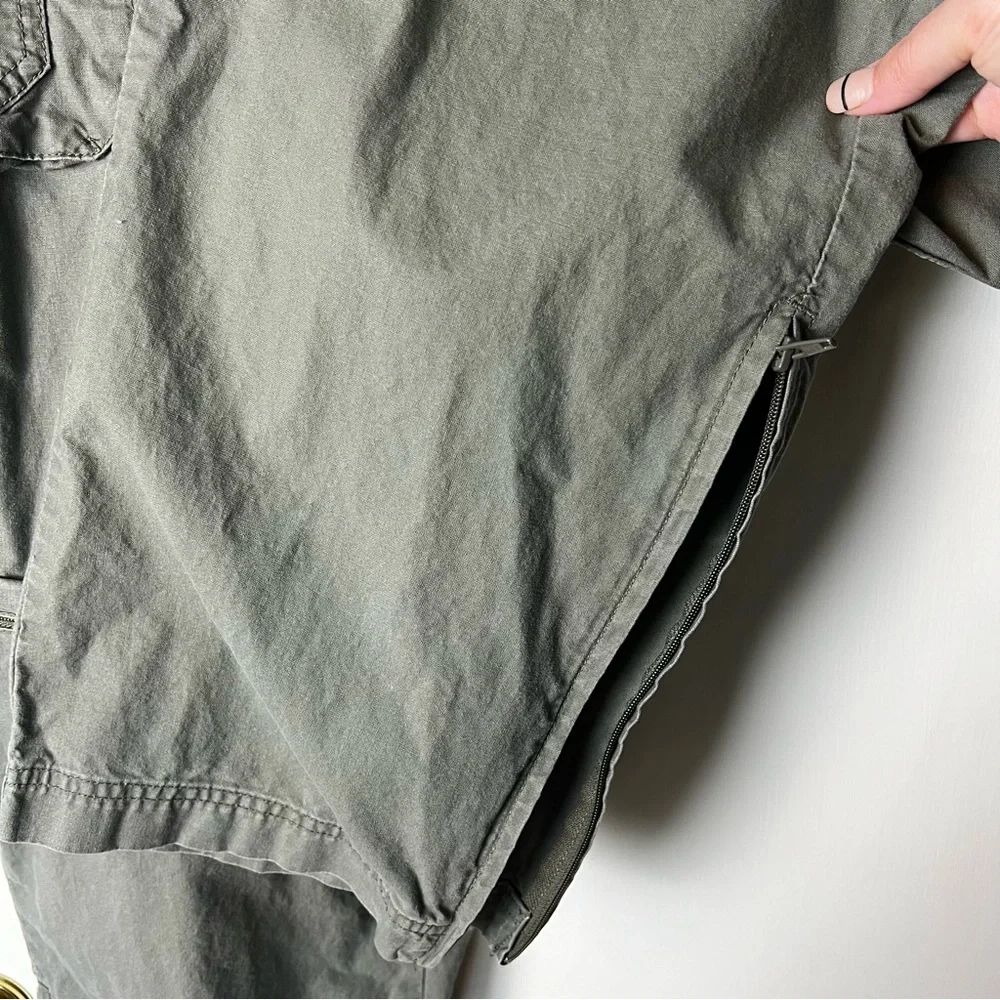Cabela’s -‎ Men’s Convertible Cargo Pants Shorts Khaki Green Fishing - Sz. 40/30